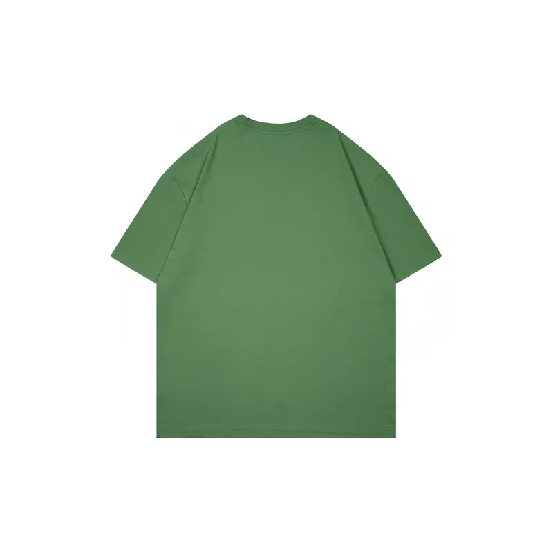 TOM TAILOR Letter Print Casual Thin Crew Neck Breathable Short-Sleeved T-Shirt T-Shirt Unisex-8