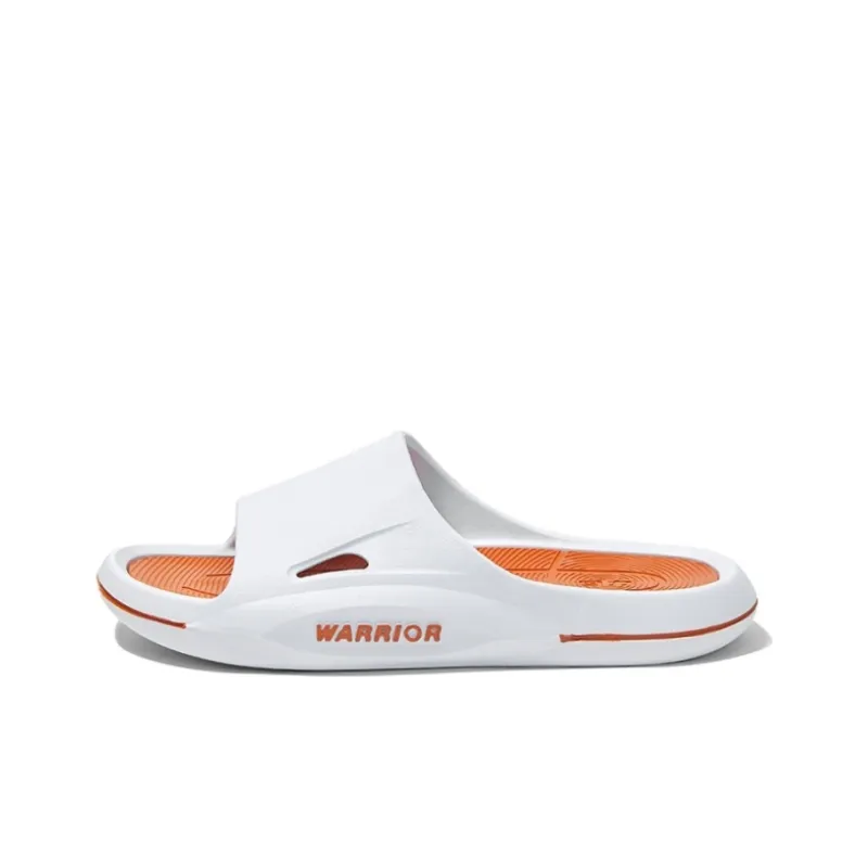 WARRIOR Slide Slippers Men White Orange-0