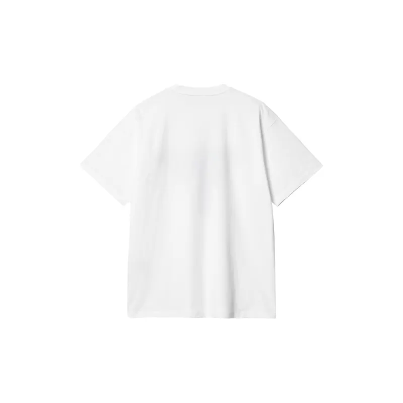 Carhartt WIP SS24 S/S Diagram Script T Shirt T Shirt Men's White-1