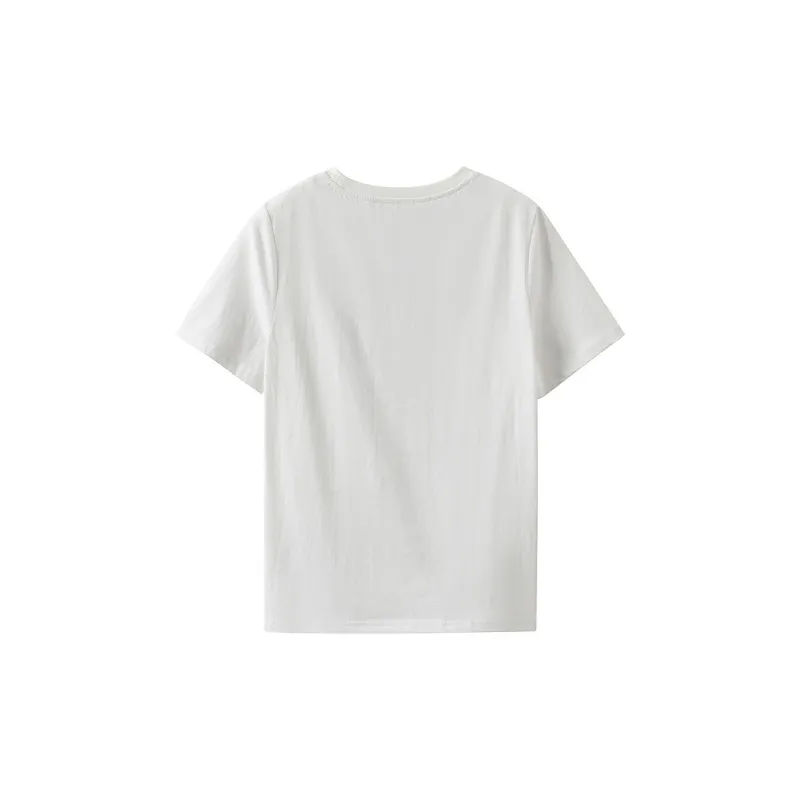 Inman T Shirt Women's Pearl White-1