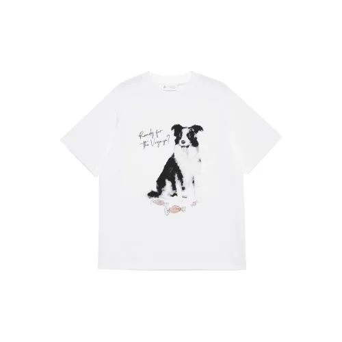 JACK&JONES T-Shirts Unisex A06 Raw White