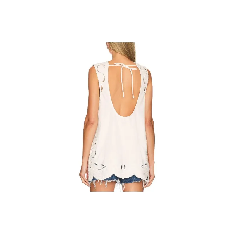 FREE PEOPLE T-Shirt Women's White-1