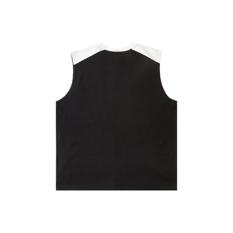 WAYNEXZAVIER Tank Tops Men Black-1