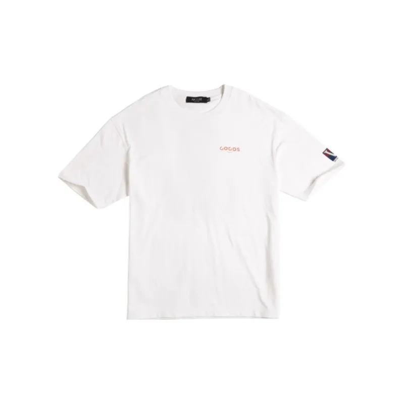AKCLUB x COCOS ELBRUS CCCP Series T Shirt Men's Ecru-1