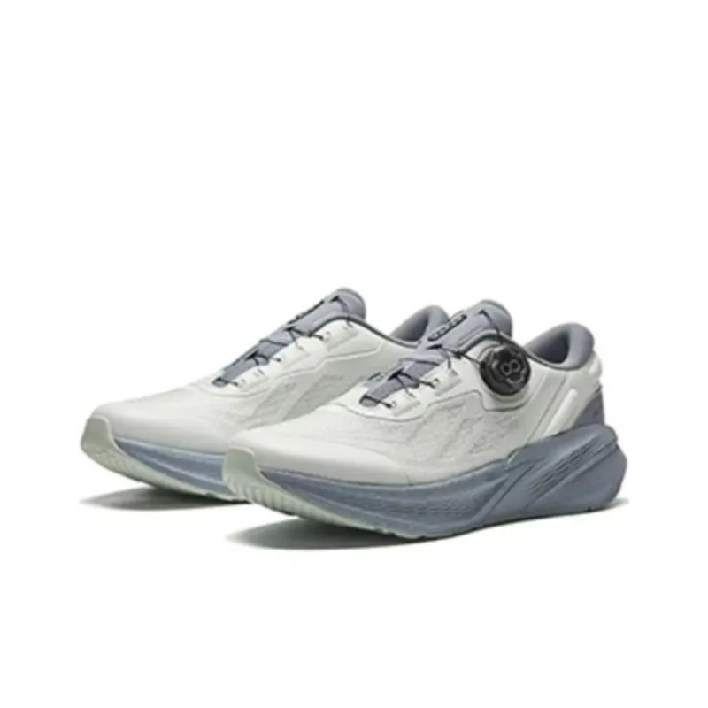 Anta Variety Training Collection Durable Breathable Low Top Training Shoes Men's Beige Gray-1