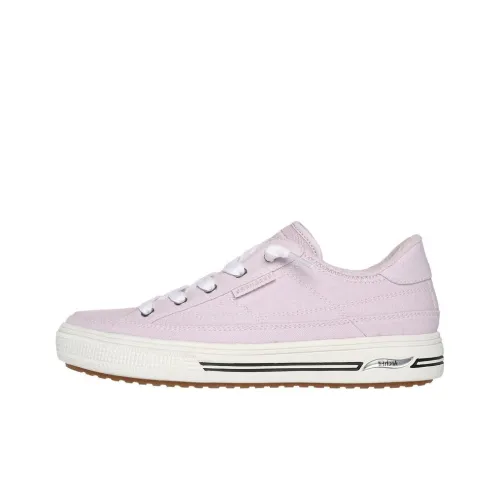 Skechers Arch Fit Non-slip Wear-resistant Shock Absorption Low-Top Canvas Shoes Women's Light Purple