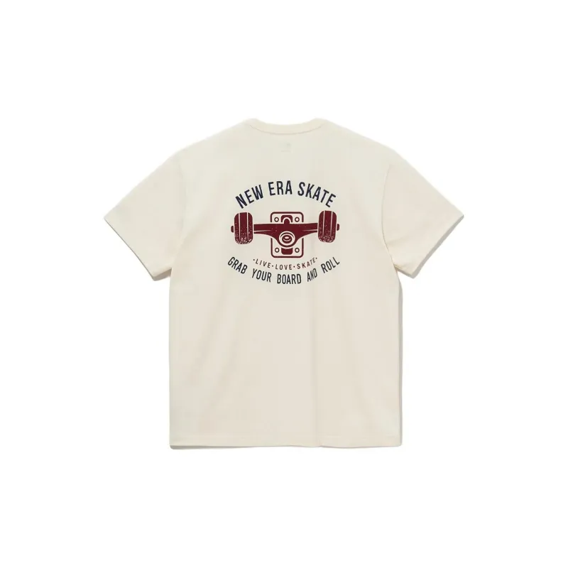 New Era SS24 T-Shirt Unisex Ecru-1