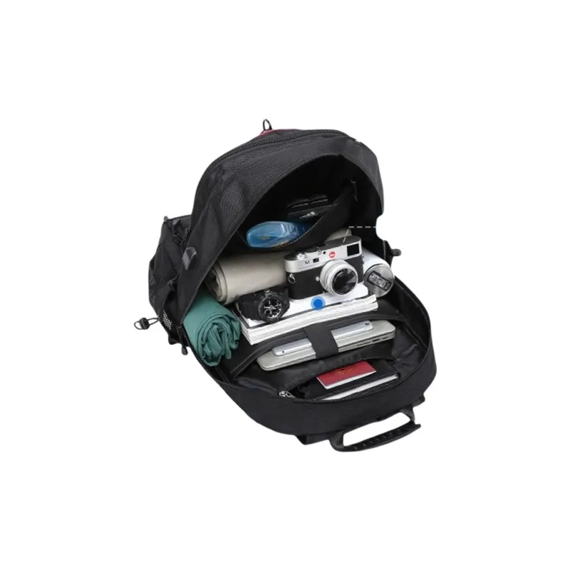 PULUWIRR Oxford Backpack Regular Unisex Black-4