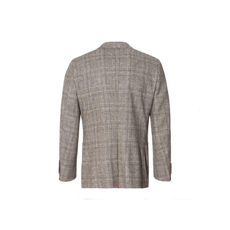 LIU·JO UOMO Business Suits Men Coffee Plaid-1