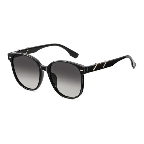 PRETTYALLUSION TR90 Round Sunglasses Unisex