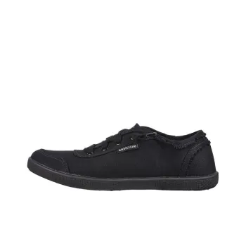Skechers Work B Cute SR Slip-Resistant Cushioning Mid-Top Canvas Shoes Women's Black