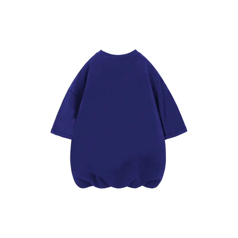 FAVEPOP Loose Fit Casual Crew Neck Short Sleeved T Shirts Unisex-12