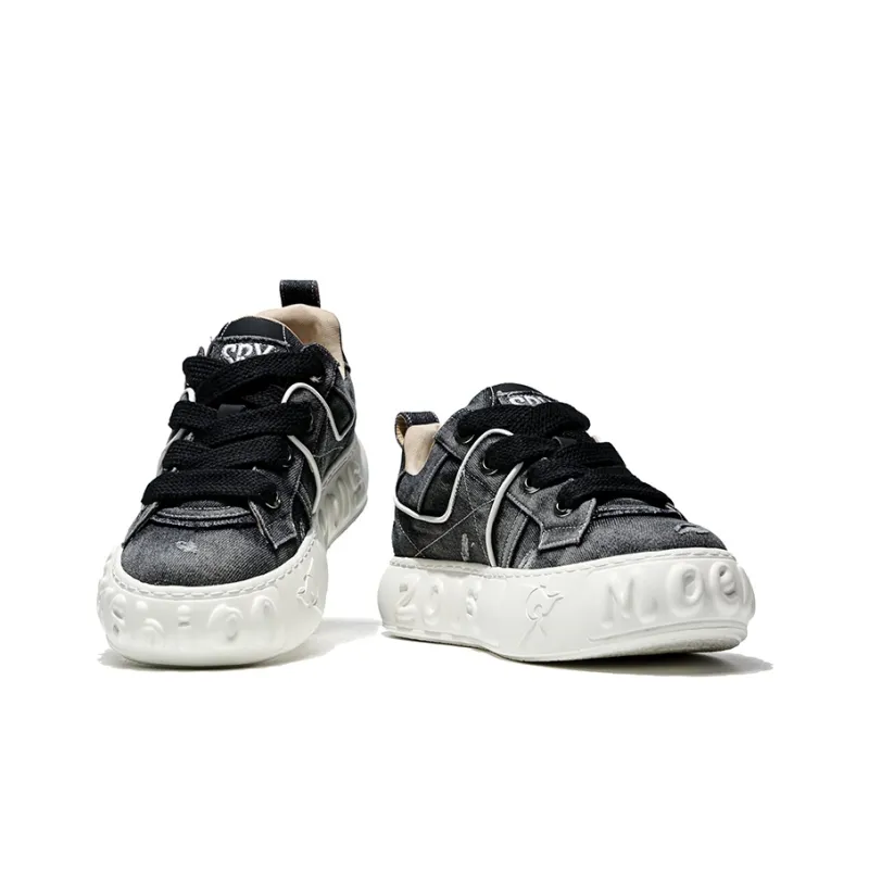 MOERBAI Breathable Lightweight Height Increasing Low-Top Casual Shoes Men's-3