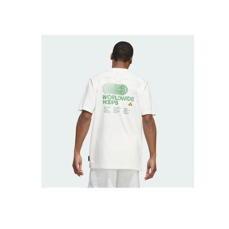 Adidas T Shirt Men's Jade White-6