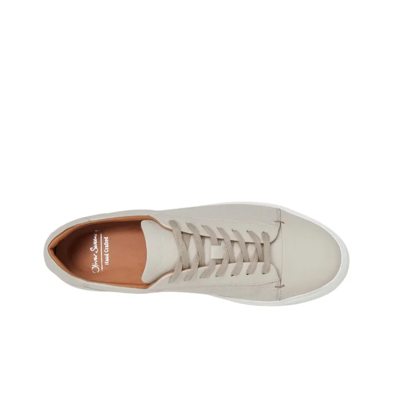 Oliver Sweeney Low-Top Skateboard Shoes Men's Gray White-3