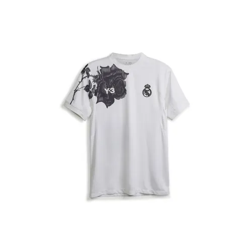 Y-3 X Real Madrid Warm Up Rose-print T-shirt