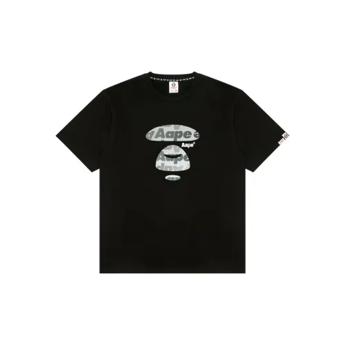 Aape BY *A BATHING APE® Milo-print Cotton T-shirt