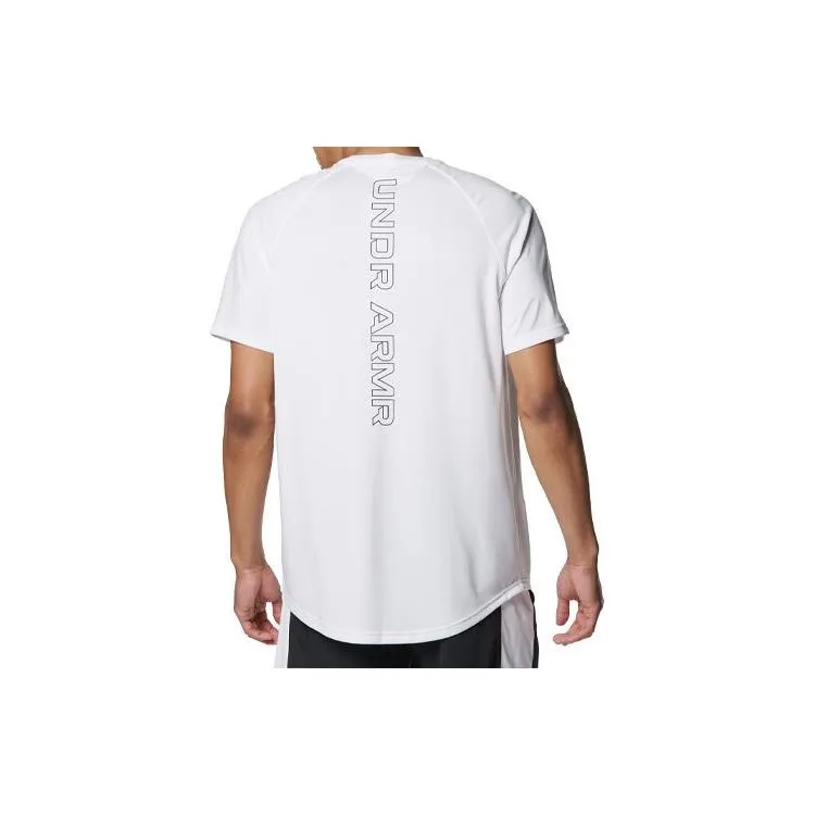 Under Armour UA Tech Long Shot T Shirt Men's White-1