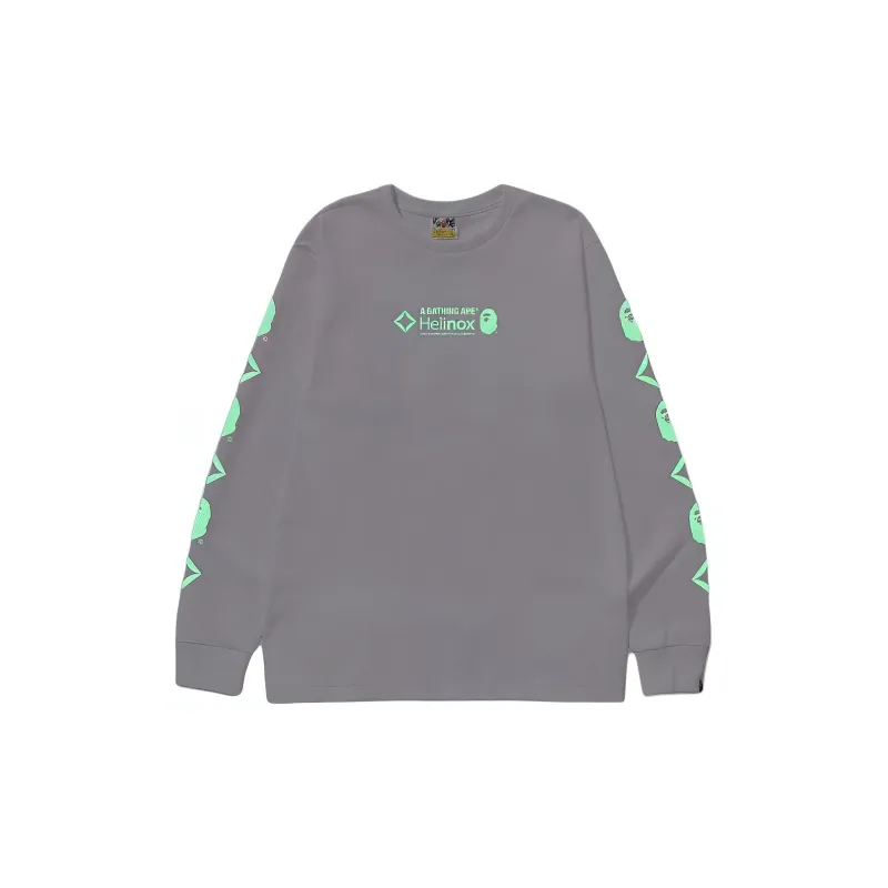 Bape X Helinox Glow In The Dark L/S Tee-6
