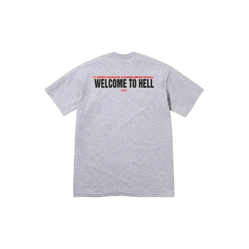 Supreme Toy Machine Welcome To Hell Tee-7