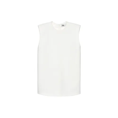 ZARA T-Shirts Women's White