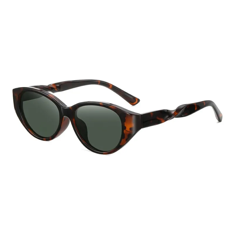 PRETTYALLUSION TR90 Oval Sunglasses Unisex-6