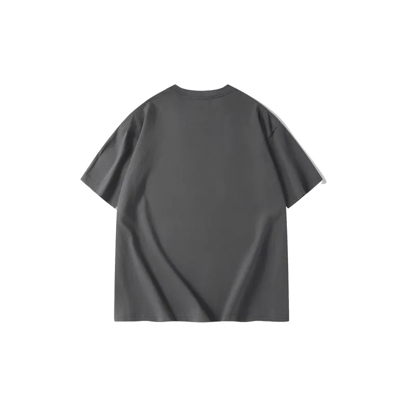 ALORGEEK Drop Shoulder Sleeve T Shirt Unisex-5