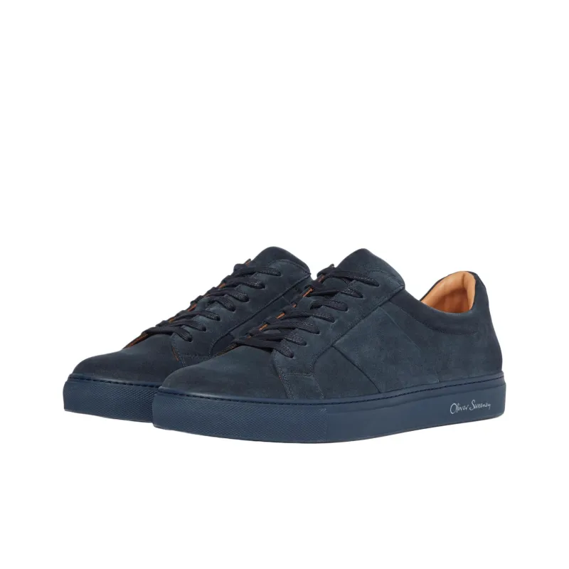 Oliver Sweeney Low Top Skateboard Shoes Men's Blue-2