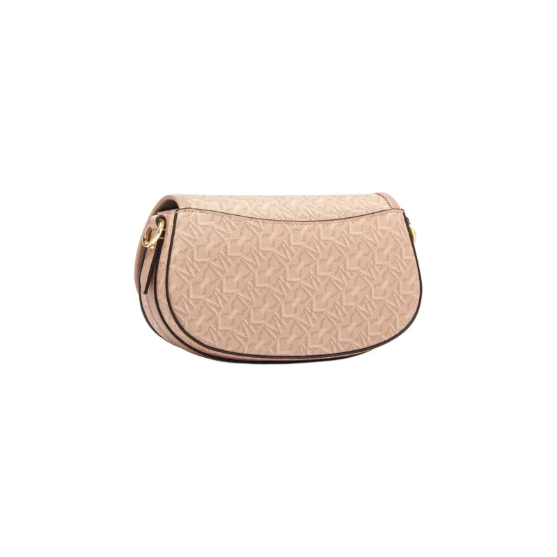 MICHAEL KORS Mila Artificial Leather Saddle Bag, Shoulder Bag, Crossbody Bag Trumpets Women's Ballet Pink-1