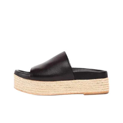 Paloma Barceló Slide Slippers 5.5cm Women's Black