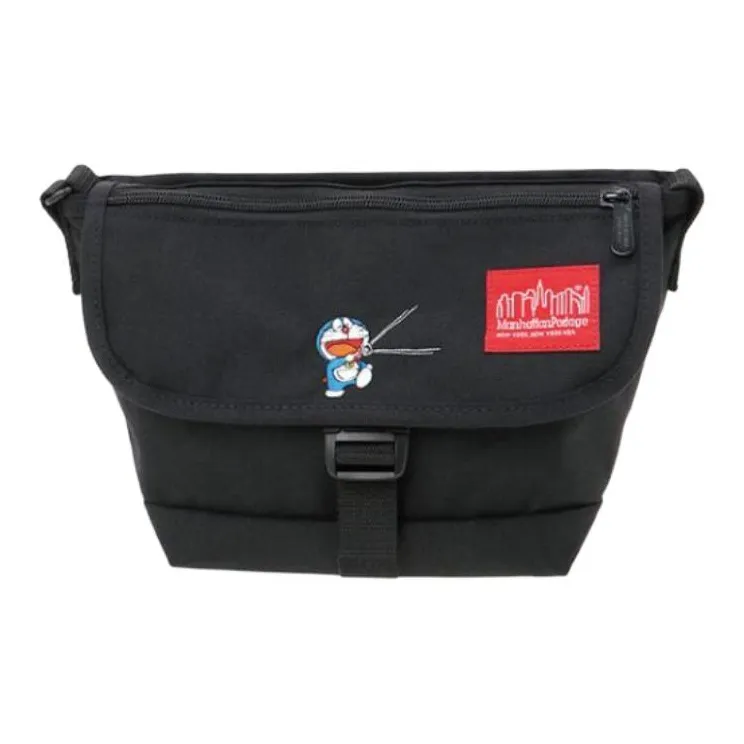 Manhattan Portage Nylon Messenger Bag Crossbody Bag Shoulder Bag Extra Small Men's Black-0