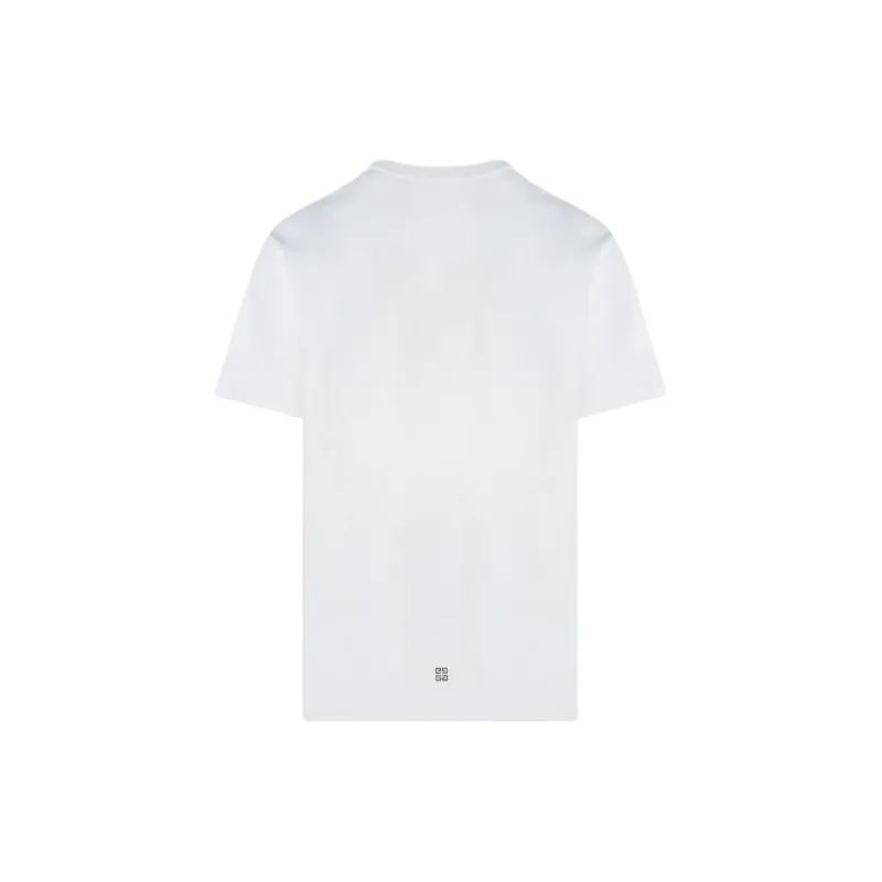 Givenchy T Shirts Men White-1
