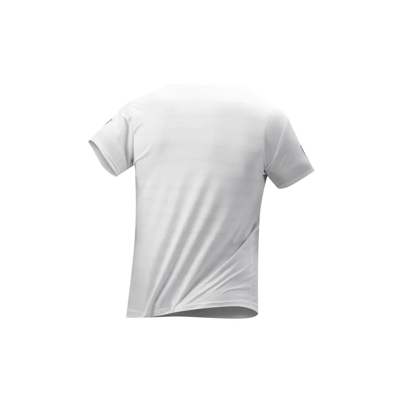 BAGE Versatile Solid Color Ice Silk Short Sleeved T Shirts Unisex-7