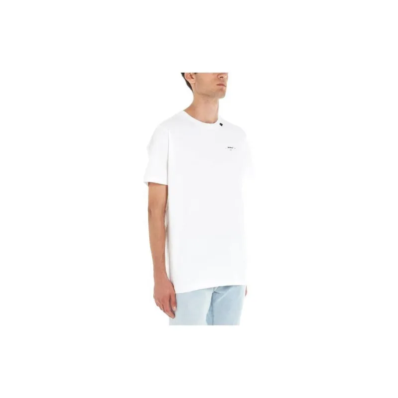 OFF WHITE T Shirt Regular Fit Men's White-2