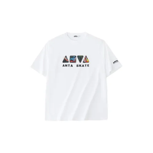 ANTA Life Collection T-Shirts Unisex Snowflake White