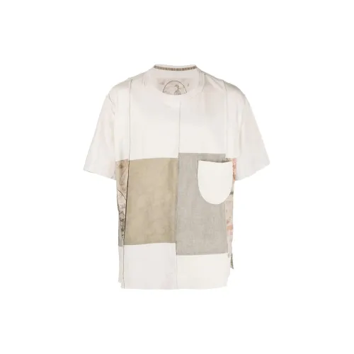 ZIGGYCHEN T-Shirts Men Off White