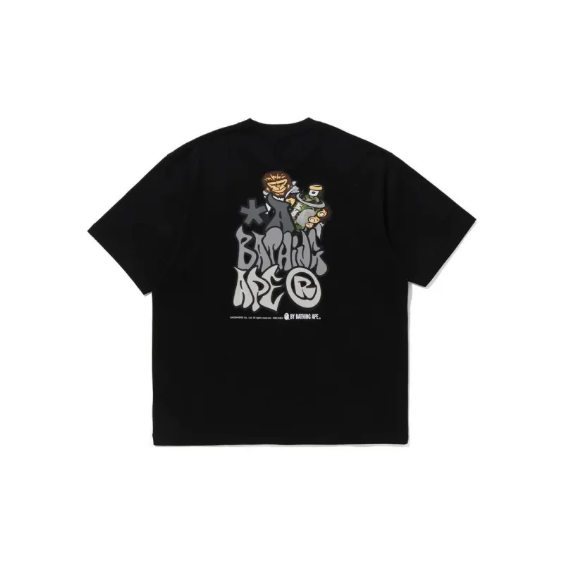 Bape Graffiti Bape Relaxed Fit Tee-1