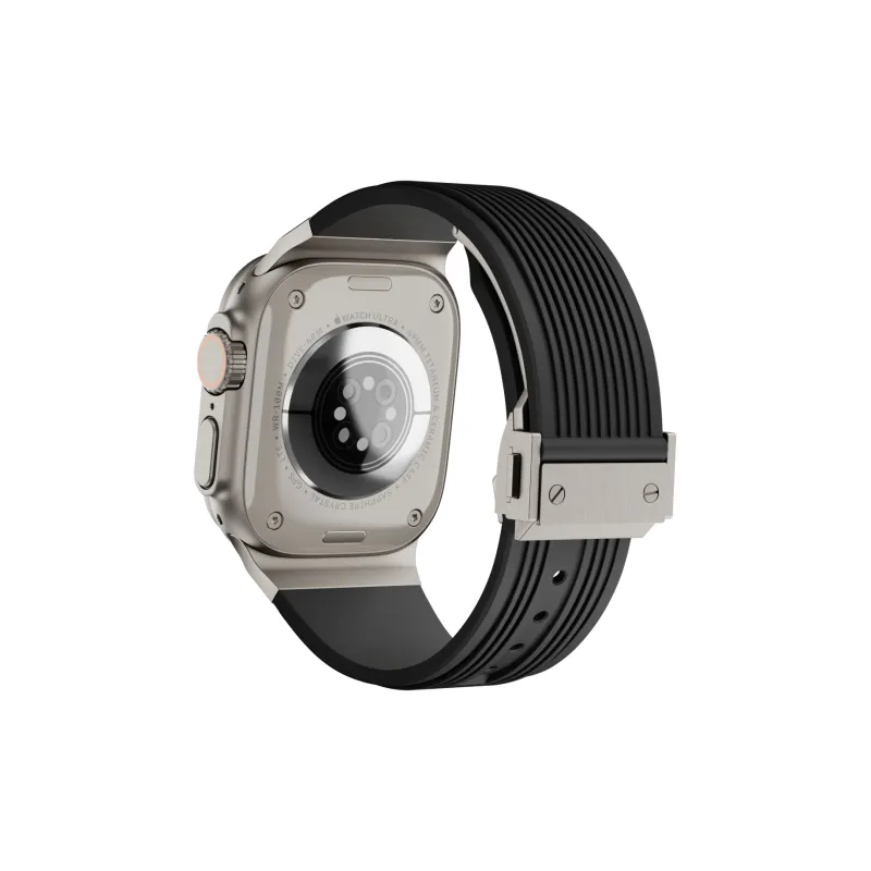 CHENSONG Apple Compatibility Watch Band Fluoroelastomer Material-5