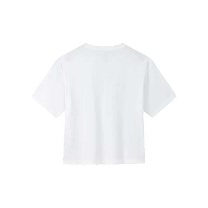 Anta Variety Training Collection T-Shirt Women's Papyrus White-1