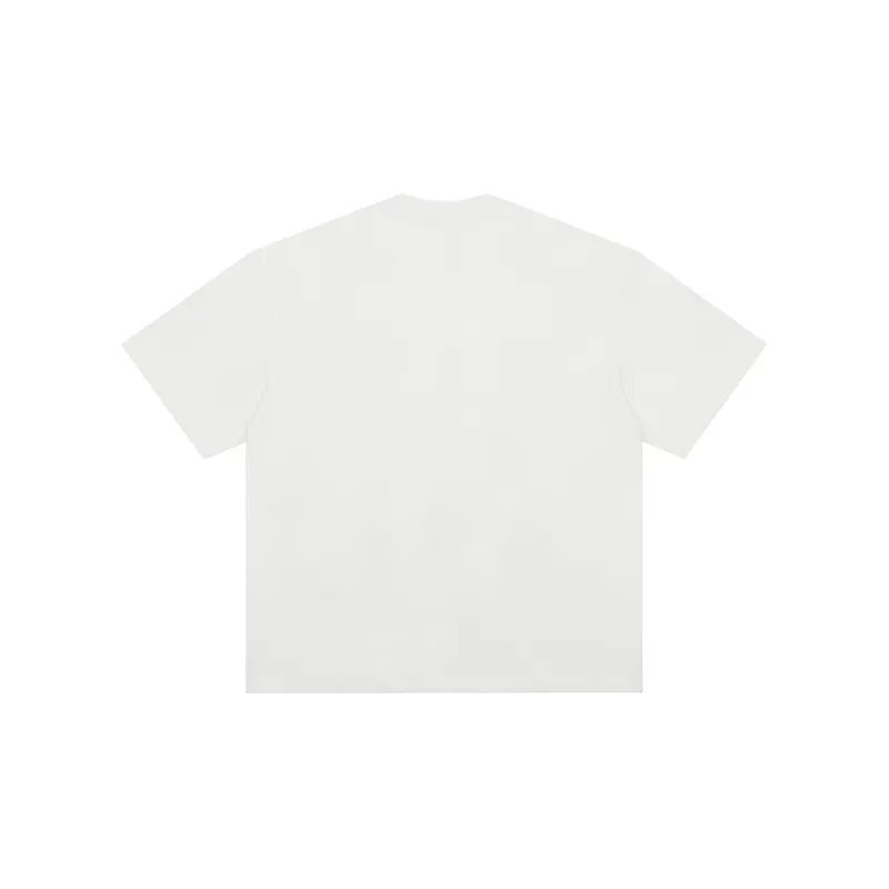 A Chock Crew Neck Short Sleeved T Shirts Unisex-3
