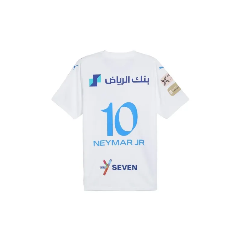 PUMA Al Hilal SFC Neymar Jr. T Shirt Men's White Blue-1