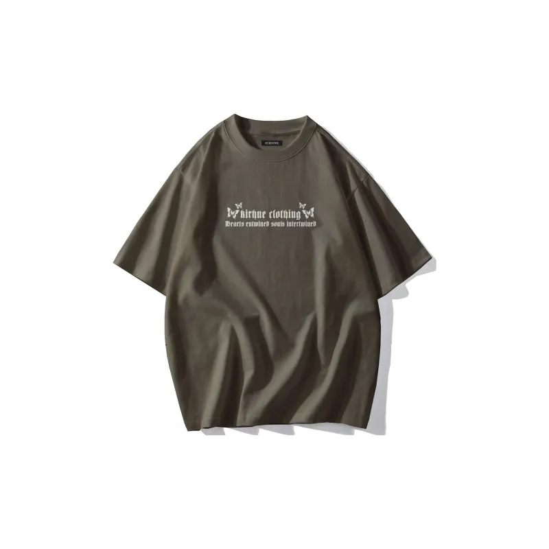 KIRHNE Drop Shoulder Sleeve T Shirt Unisex-5