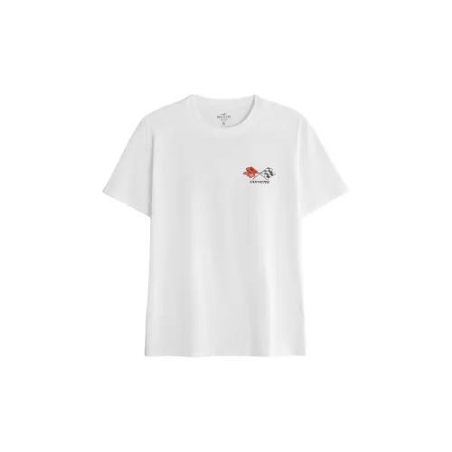 Hollister T-Shirts Unisex White