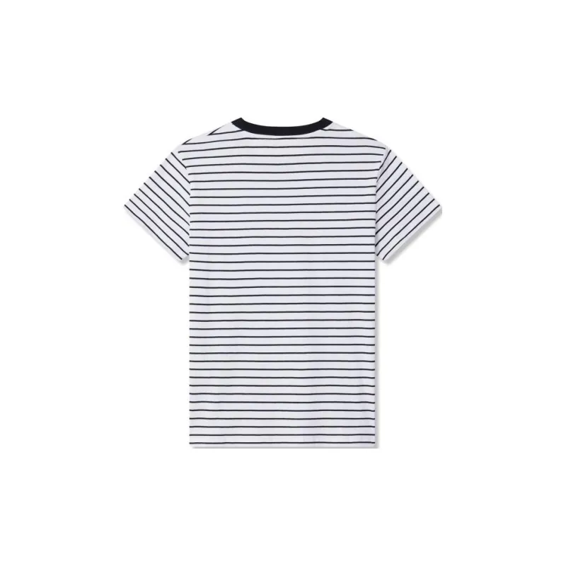 Levi's Regular T Shirt Women's White Black Stripes-1