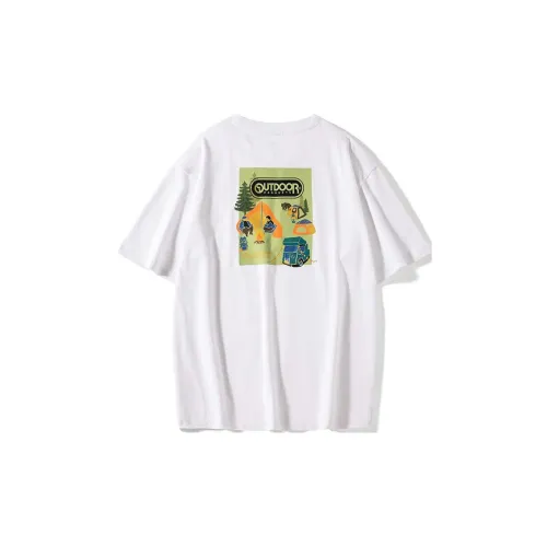 OUTDOOR PRODUCTS T-Shirts Unisex Bleached White