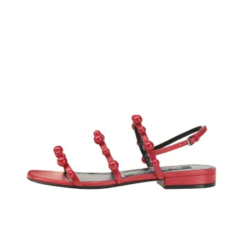 SERGIO ROSSI Sr Chupetas Strap Sandals Women's Red
