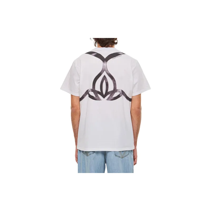 Alexander McQueen Graphic Design Crewneck T Shirt-2