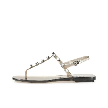 SERGIO ROSSI SR Jelly Strap Sandals Women's Black