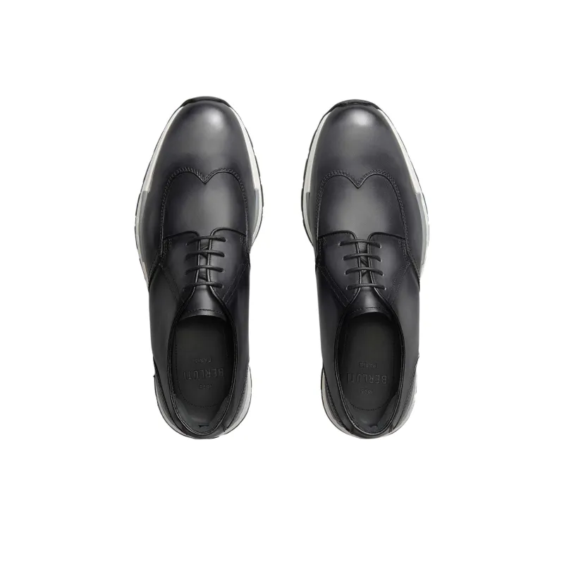 BERLUTI Fast Track Low Top Casual Shoes Men's Black-3
