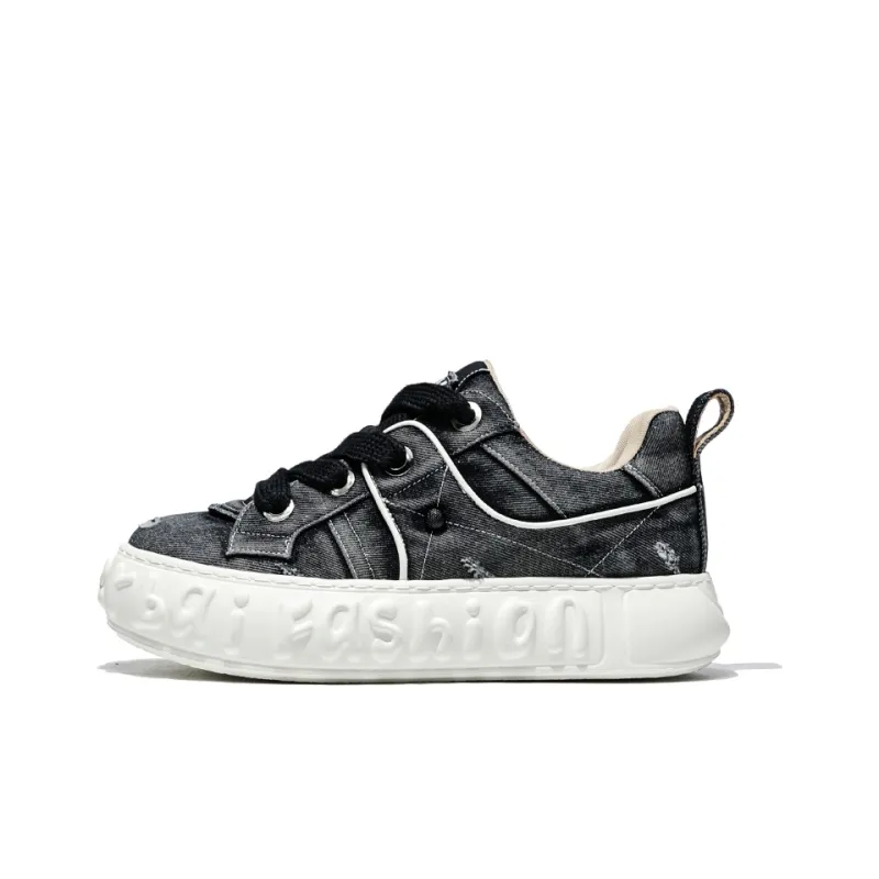 MOERBAI Breathable Lightweight Height Increasing Low-Top Casual Shoes Men's-0